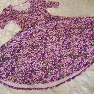 Lularoe Nicole dress size large NWT